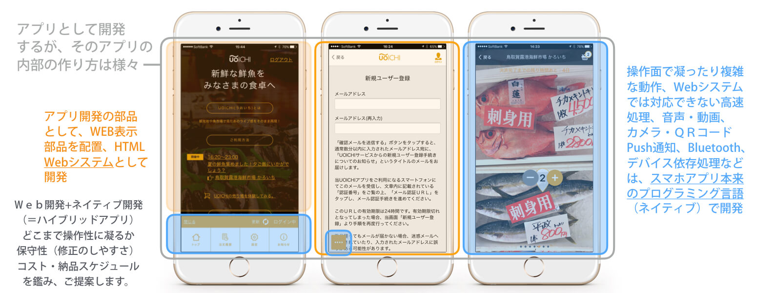 WebViewによる スマートフォンアプリ開発 保守がしやすく 短納期 | SIA株式会社 - システム開発 Webシステム開発 iOSアプリ開発
